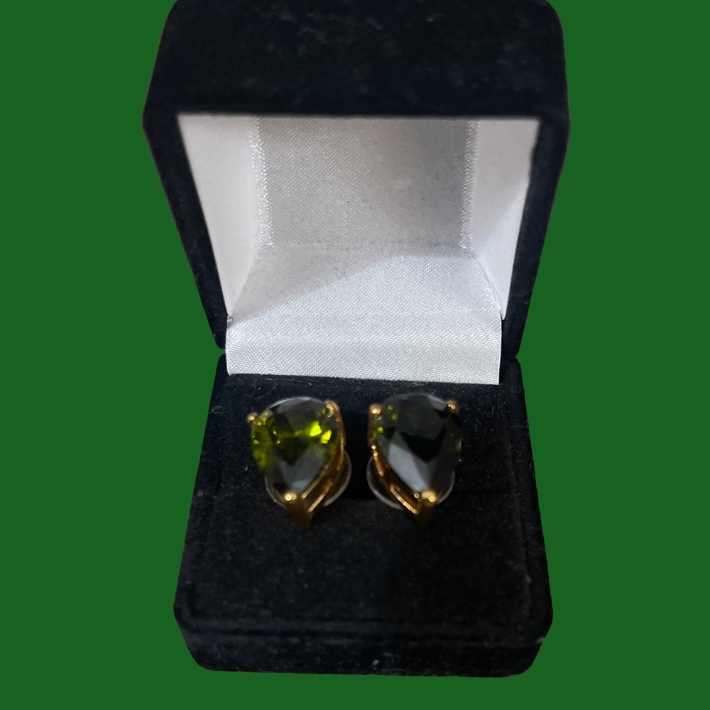 Stunning GF Tourmaline Earrings